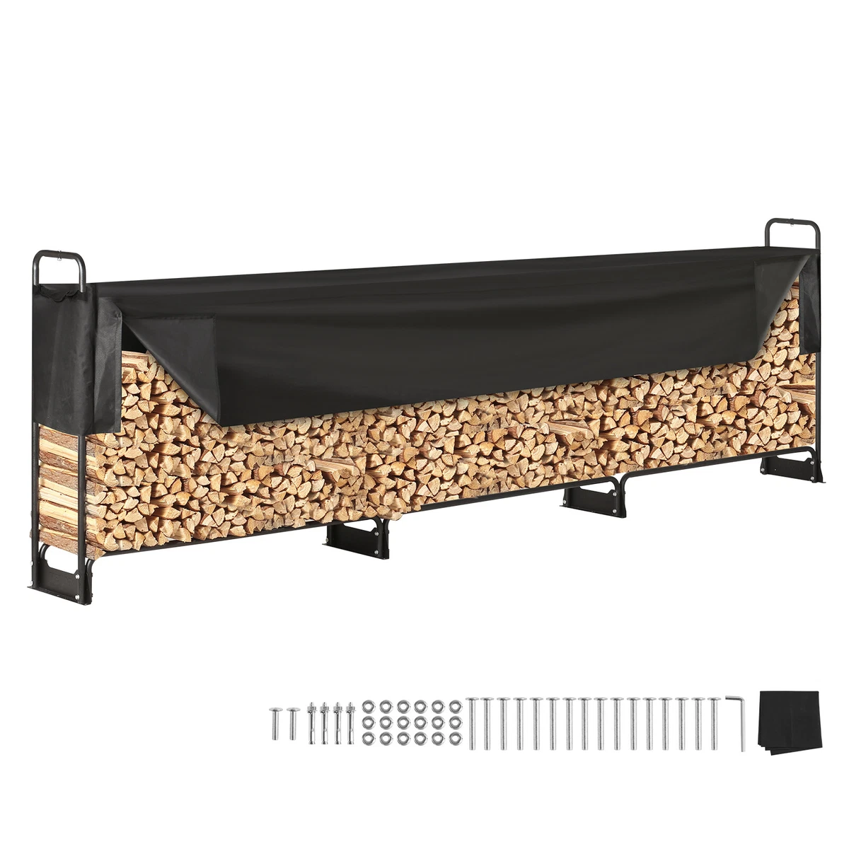 Porte-bois de bois de chauffage 1PC sac a buche - panier a buche