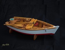 Chesapeake Bay Workboat Three Row Boat  8-1/2" X 11" 