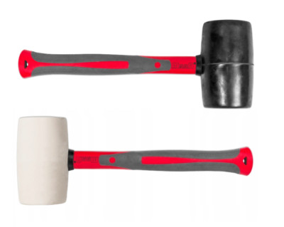 Gummihammer 450 550 650 900g Fiberglasstiel Hammer Fliesenhammer Pflasterhammer