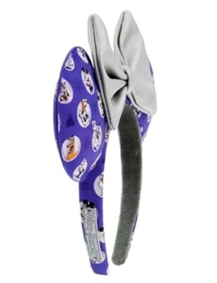Disney Loungefly D100 Platinum Celebration Purple Silver Minnie Ears 2023 Disney Parks D100 Platinum 100 Years of Wonder Minnie  main image 4