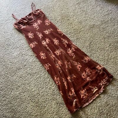 floral slip maxi dress hutch Hutch