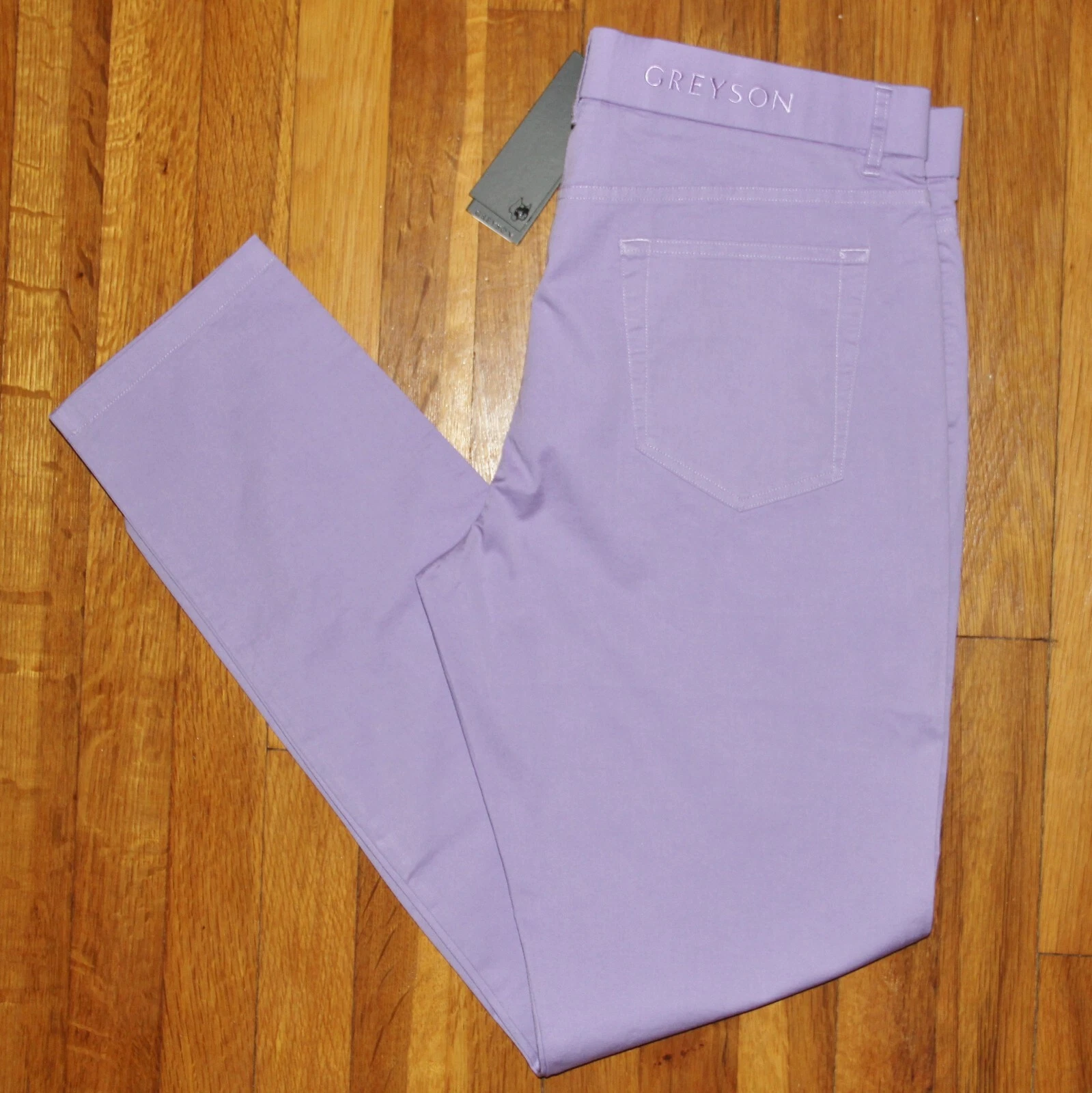 Greyson Amagansett 5 Pocket Golf Trousers Mens 34 35 36 38 Windflower $188 New