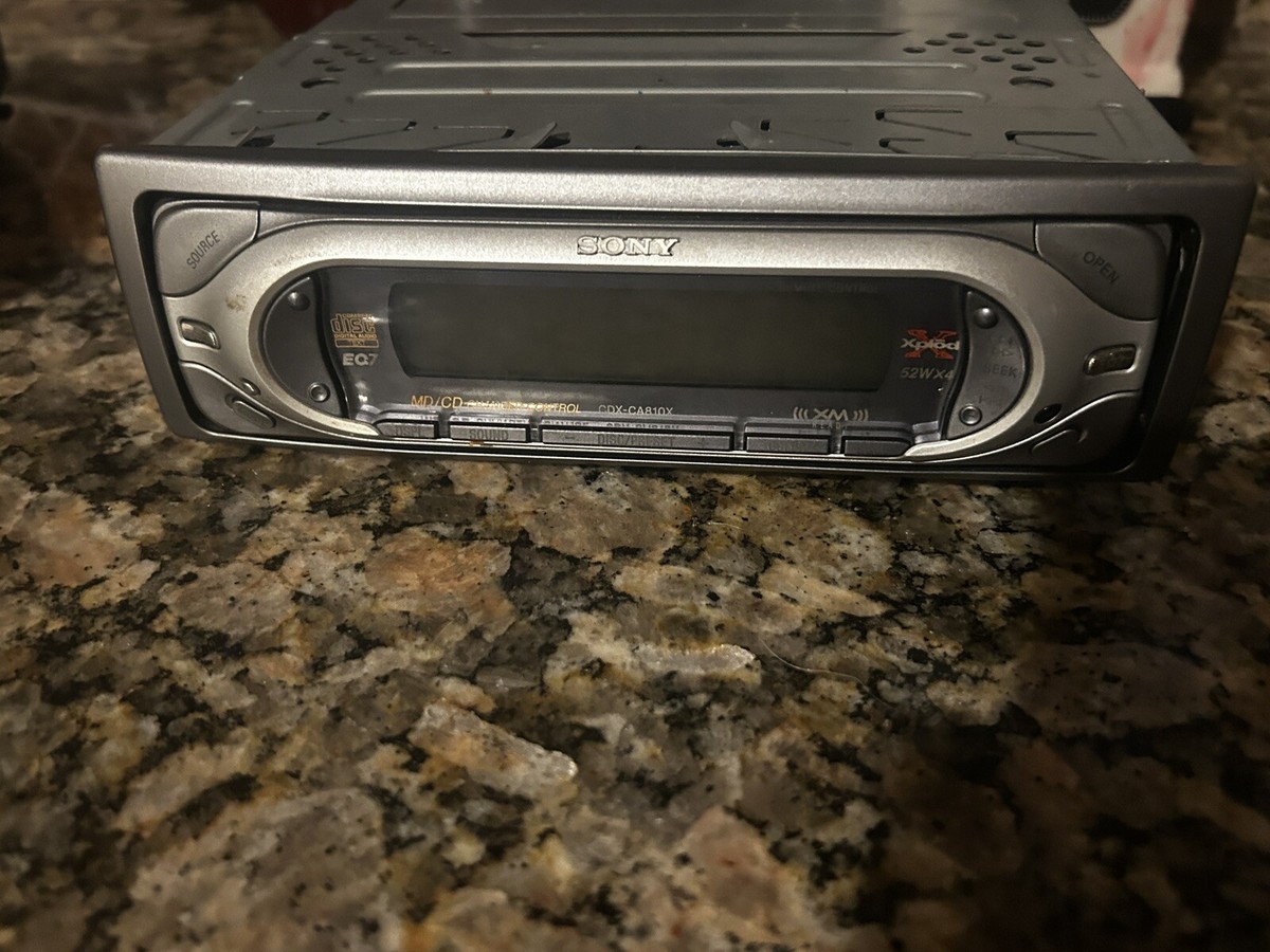 Vintage SONY Car CD PLAYER Xplod AM/FM STEREO RADIO In Dash