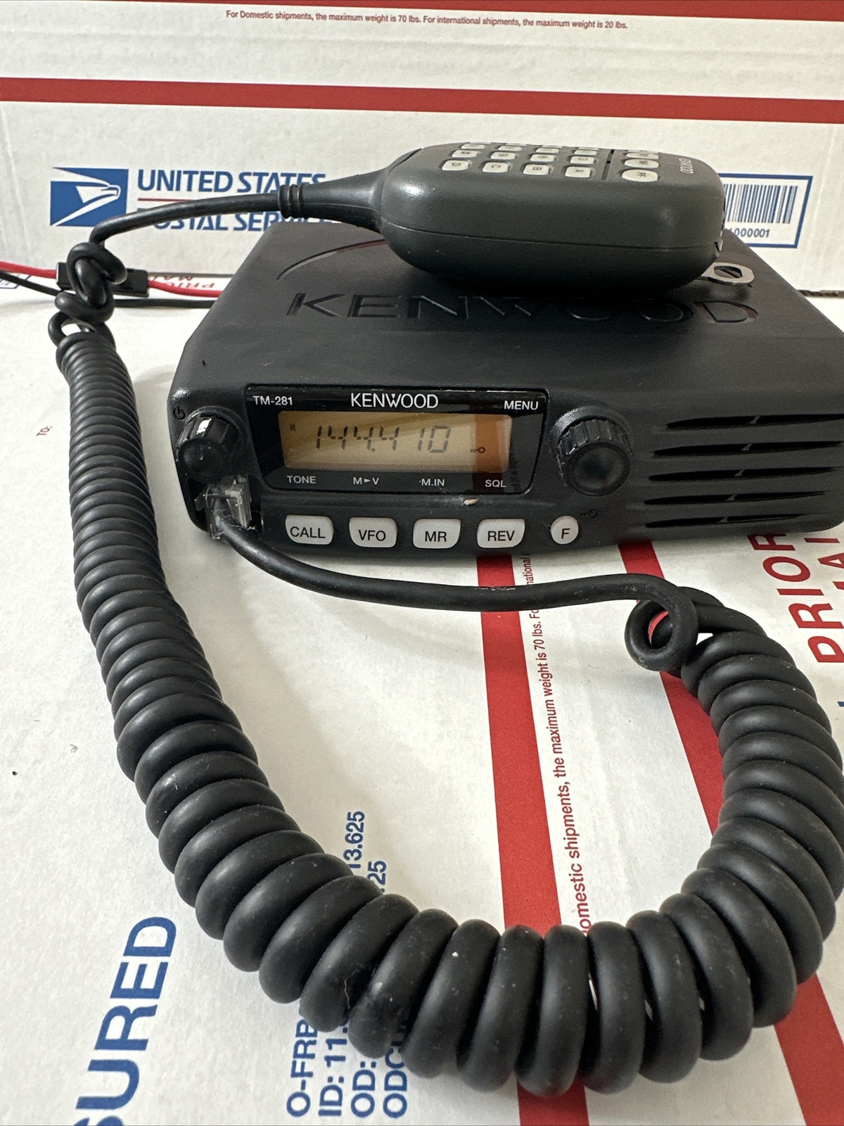 TM-281A VHF Mobile Radio - 65W, 199 Channels, Long Range FM Transceiver 7 thumbnail image