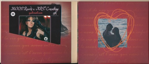 Nastasya la melancolie 2008 digipack CD + DVD Ukraine Moon Mint Lara Fabian - Picture 2 of 8