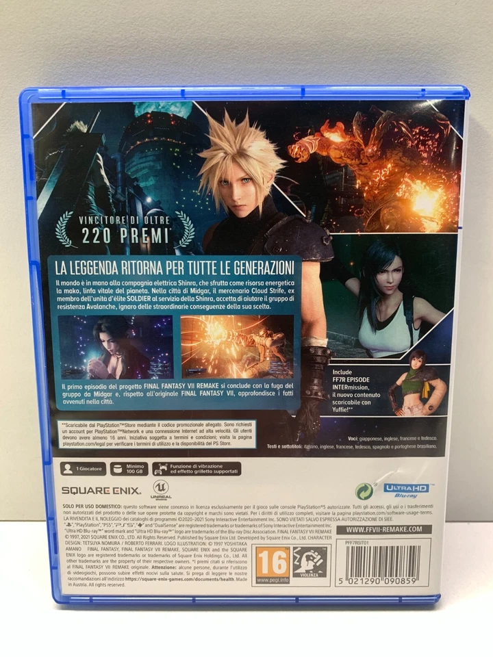 Final Fantasy VII: Remake Intergrade  (Sony PlayStation 5), foto 2 di 5