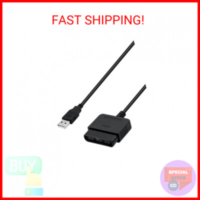 Mcbazel PlayStation 2 Controller to USB Adapter for PC or PlayStation 3 ...