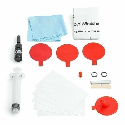 Windshield Crack Chip Repair Kit Glass Nano Fluid Solution Car Scratch -US-