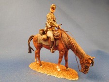 Valiant German Mounted Officer WWII 1939 Vintage Very Fine