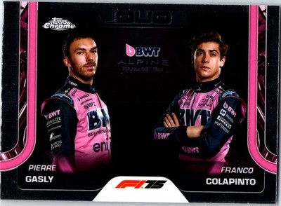 2025 Topps Chrome Formula 1 #171 Pierre Gasly / Franco Colapinto