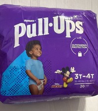 Pull Ups Boys Training Pants 3T 4T Multi Colored Potty Training Underwear 20 PK