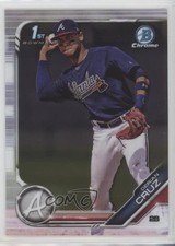 2019 Bowman Chrome Prospects Derian Cruz #BCP-11 7at