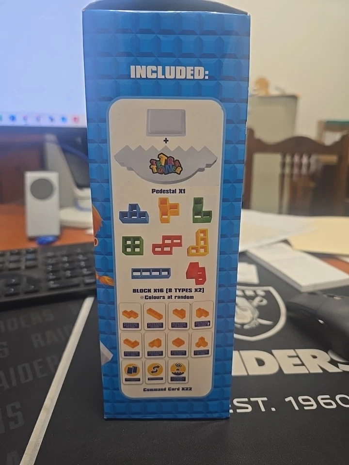 Tetra Tower Balance Game Swing Stacking Building Blocks for Family Games Parties - Image 4 of 4