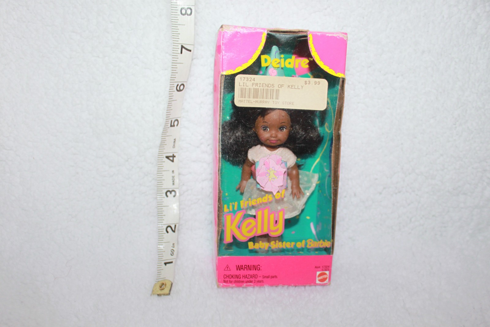 1996 DEIDRE Li'l Friends of Kelly BABY SISTER OF BARBIE #1732 NEW NIB NRFB