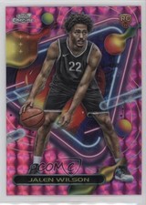 2023-24 Topps Cosmic Chrome Pink Galaxy Refractor Jalen Wilson #193 1iu5