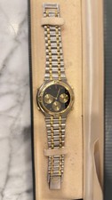 Vintage GUCCI 9400 Chrono  Men's Watch Original  Box Works !!