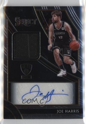 2019-20 Panini Select Memorabilia 172/199 Joe Harris #AM-JHS Auto 12eq