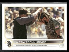 2022 Topps #648 A Powerful Honor San Diego Padres