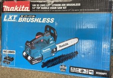 Makita XCU08PT(5.0Ah) 18V X2 (36V) LXT 14"Top Handle Chain Saw Kit, NEW OPEN BOX