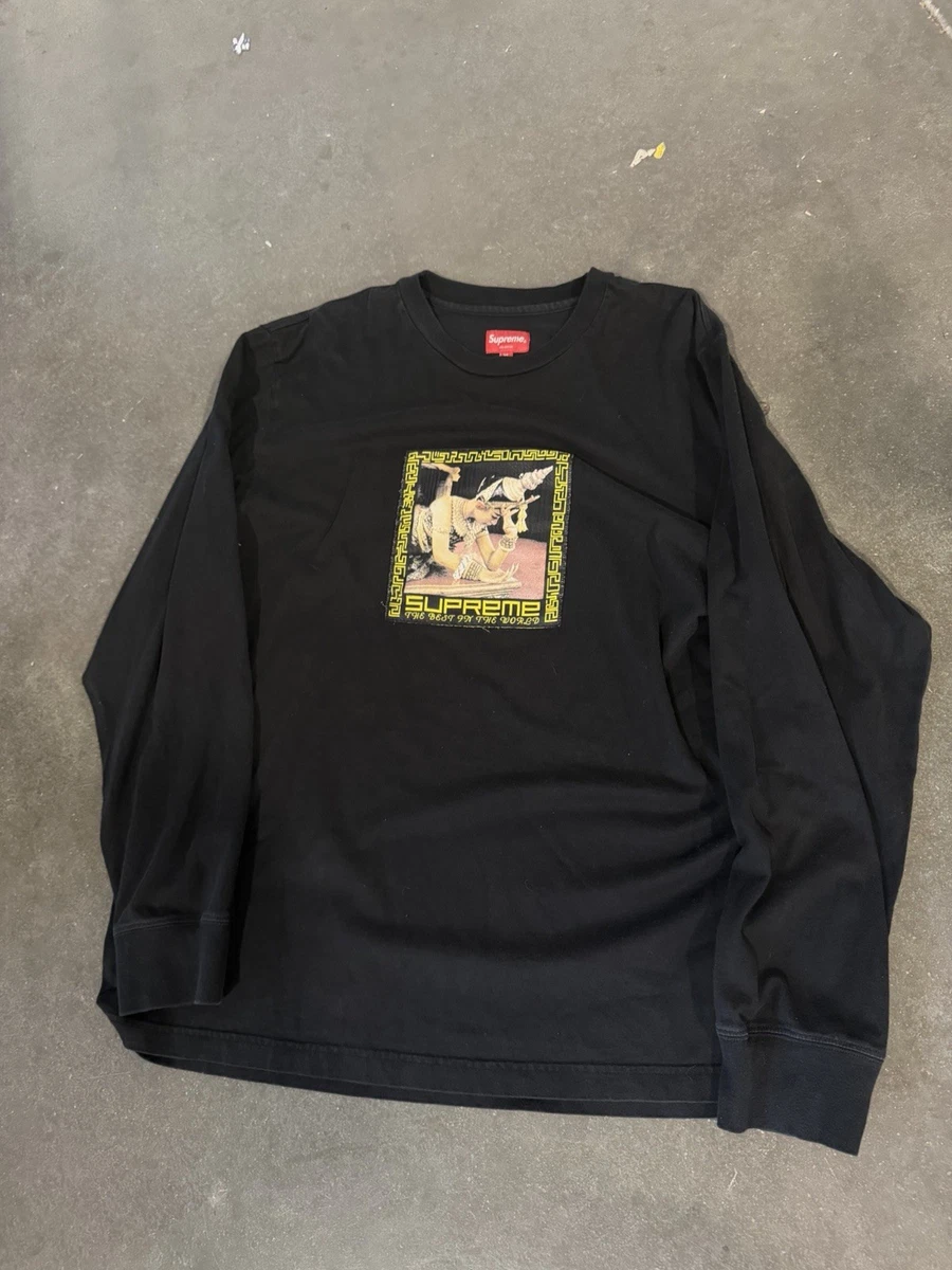 Supreme Long Sleeve Solid T-Shirts for Men for sale | eBay