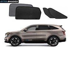 Sun Shade Magnetic Car Sun Blind Mesh Rear Port Window For Kia Sorento 2020-25