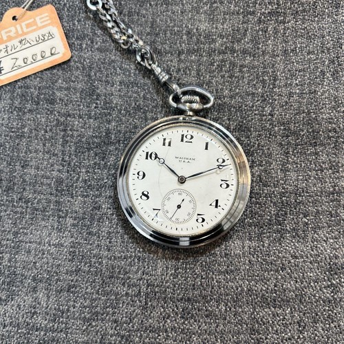 Waltham Pocket Watch U.S.A. Hand-Wound - Bild 7 von 7