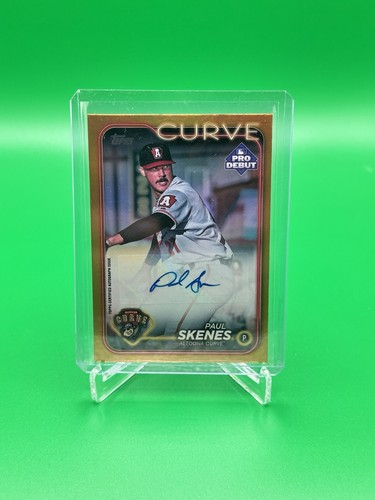 Paul Skenes [Gold Autograph] #PD-140 2024 Topps Pro Debut card