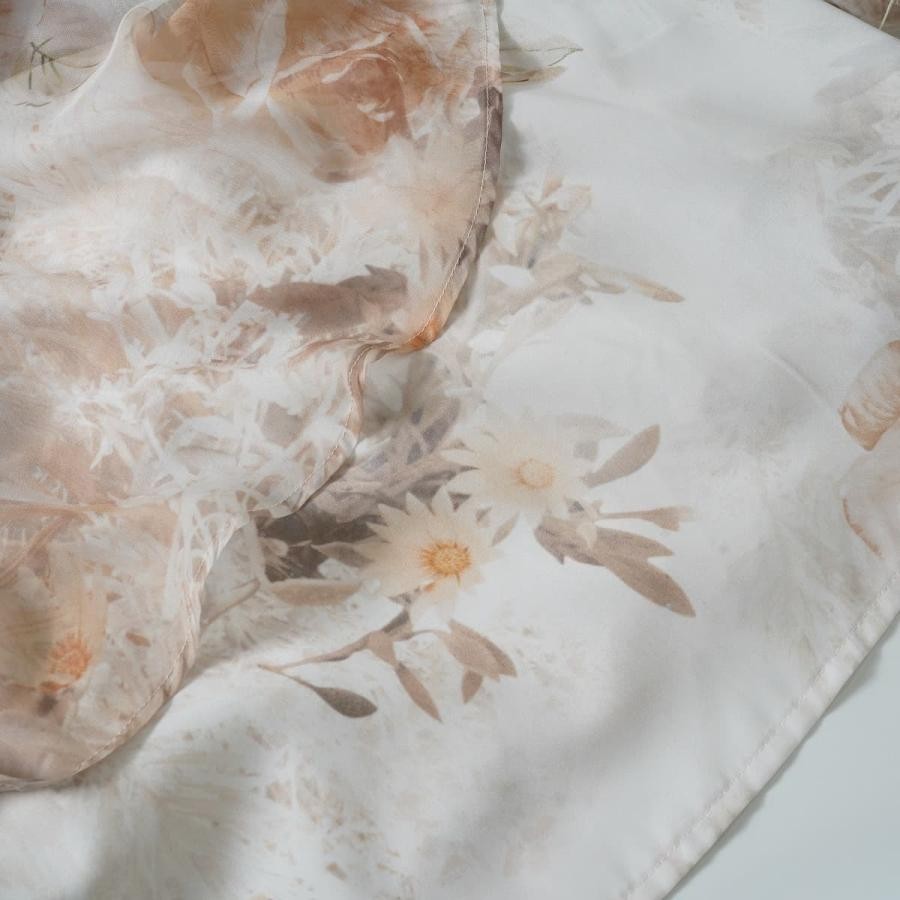 [Used] AMERI FLOWER CHIFFON DRESS Flower Chiffon … - image 8