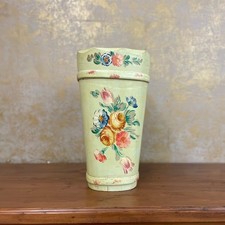 Produktbild - Voglauer Schirmständer Landhausstil Anno 1700 Handbemalt Floral Vintage Antik