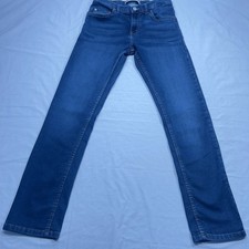 Levis 511 Slim Youth Denim Jeans 16 Reg 28x30 Stretch Waist Medium Blue