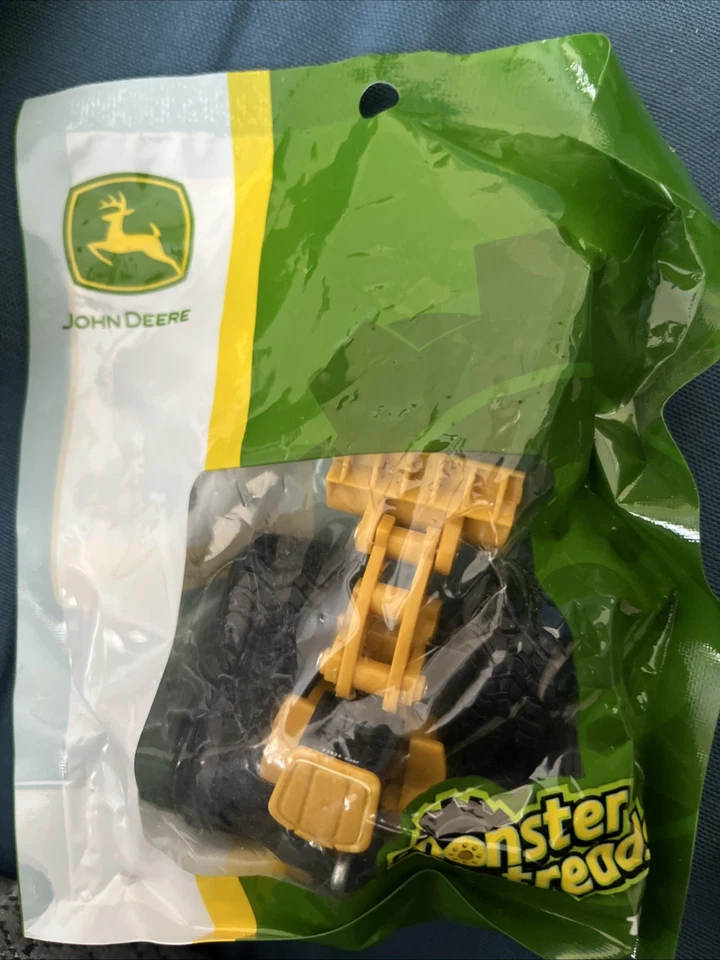 (6) John Deere Mini Monster Treads Dump Truck Toy 2018 TOMY New Sealed LP68850 - Image 2 of 4