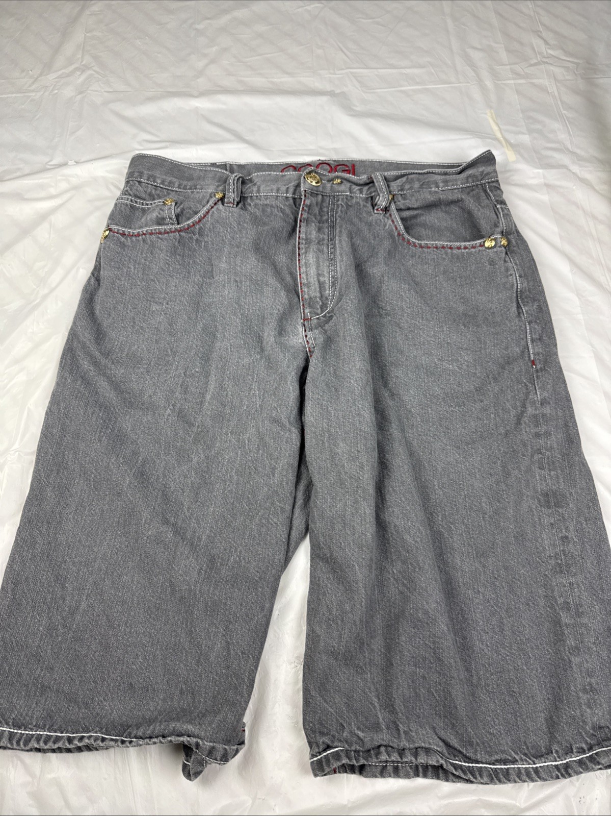 Coogi C69 Yacht Club Men's Denim Jean Shorts Size 40