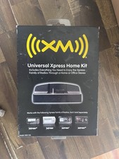 Sirius XM Radio Universal Xpress Home Kit XMH-10A for Xpress Radios Black. New.