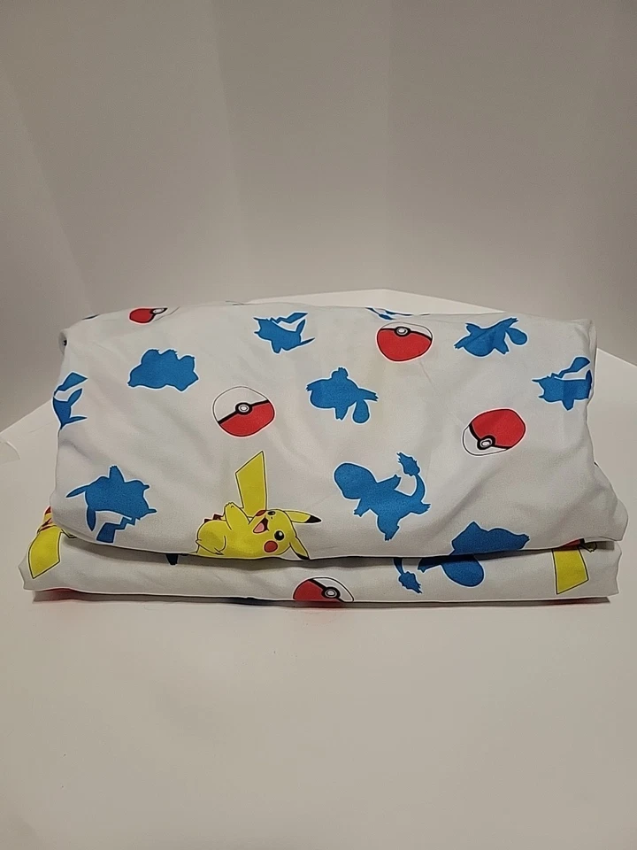 Conjunto de lençóis de solteiro Pokemon First Starters - Imagem 3 de 4