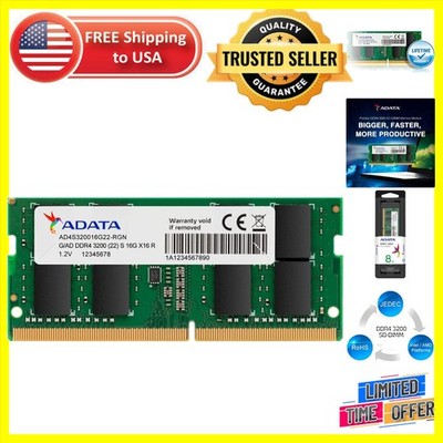 Lightweight 8GB 3200MHz Memory for Laptops - Enhanced Performance and Stability