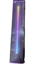 Smart LED Floor Lamp DIY, RGB, App Control, Voice Control, Remote Control USB Ch