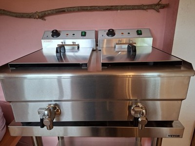 Neue Gastrofriteuse  von Royal catering  2× 16l