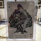 Topps 2023 Series 1 All Aces Nolan Ryan AA-1 Insert Texas Rangers Baseball Card