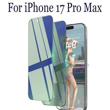 For iPhone 17 Pro Max Only Anti Blue Light Tempered Glass Screen Protector