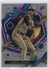 2023 Topps Cosmic Chrome Refractor Tommy Henry #86 1u6