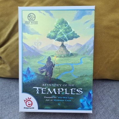 Mystery of the Temples - Deep Water Games Brettspiel Neu!