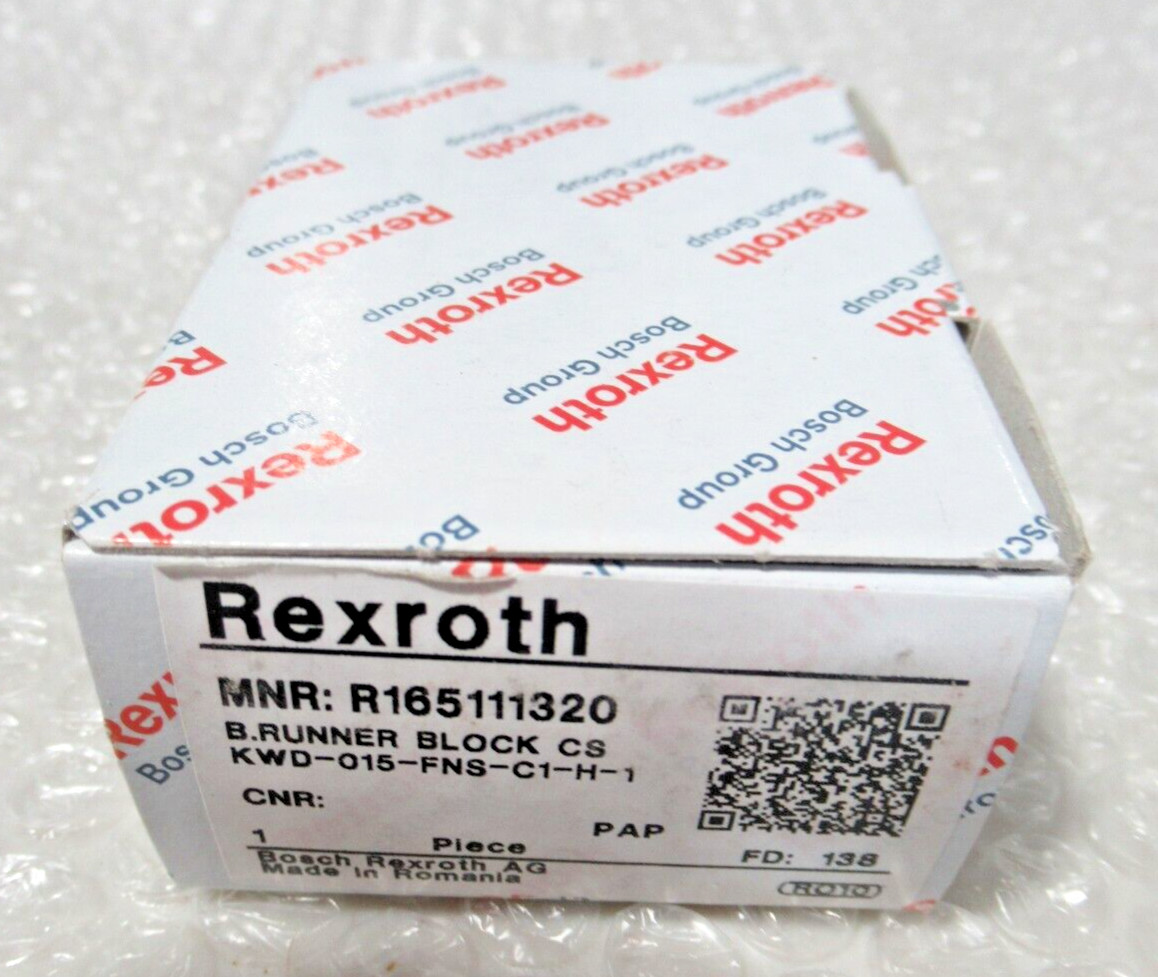 Bosch Rexroth R165111320 Ball Runner Block Carbon Steel *US SELLER*