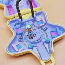 100 Complete Polly Pocket Fairy Fashion Show Compact - yellow star 1992