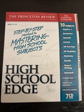 The Princeton Review High School Edge 7 CD ROM Set Homeschool Aide