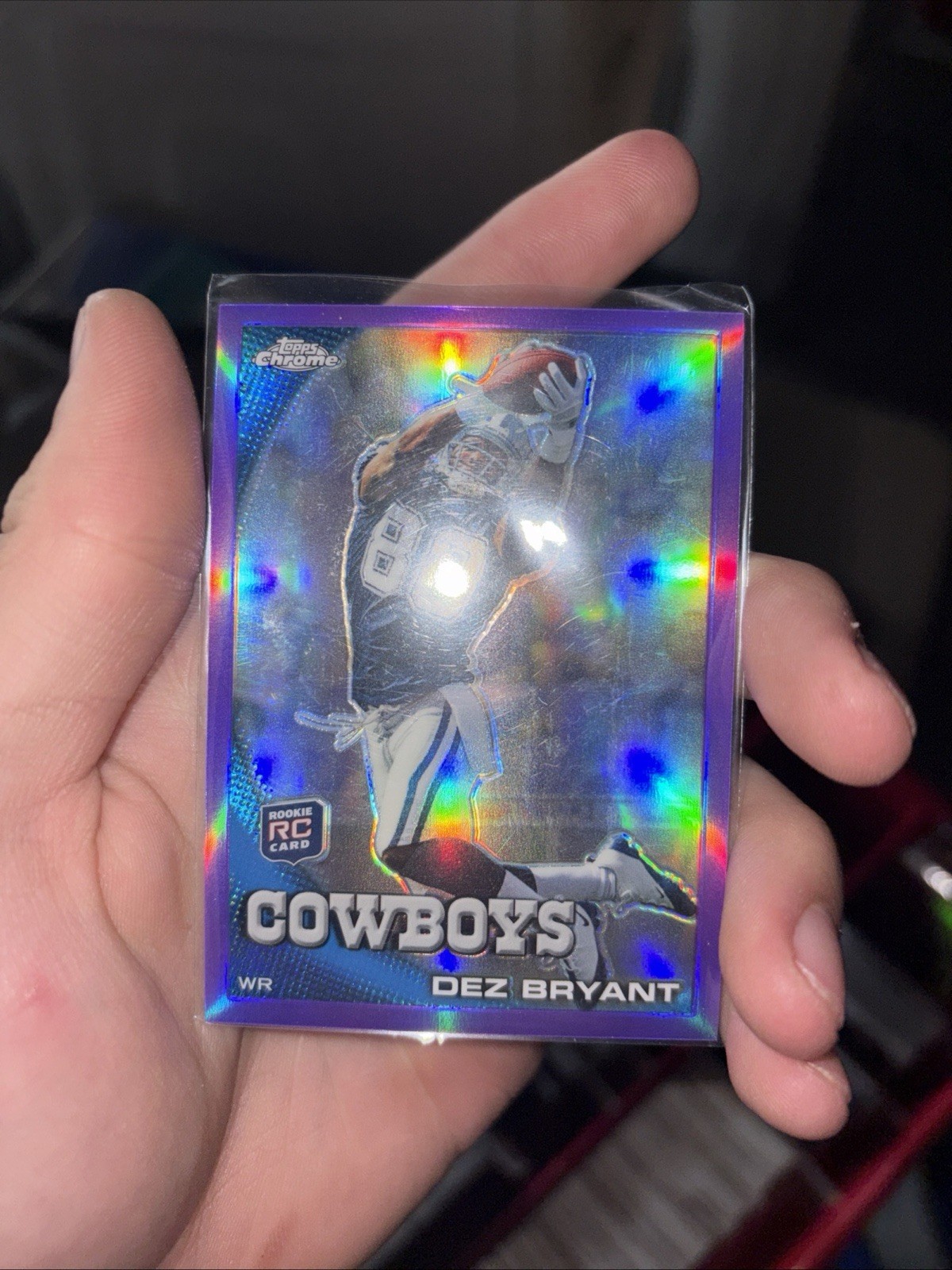 2010 Topps Chrome - Dez Bryant #C60 Purple Refractor /555 (RC)