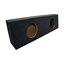 Dual 10" Sub Box - Fit Standard Cab Truck - 5/8" MDF Gray