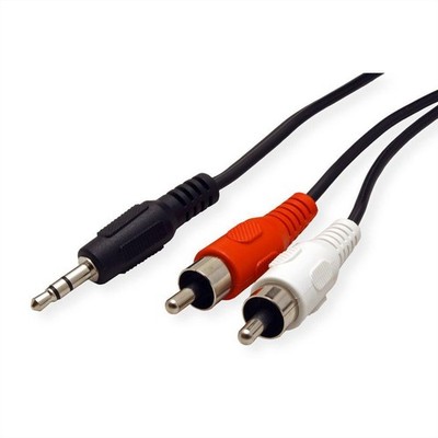 Roline W128371894 782339 3.5Mm/2X Rca (M) Cable 10 M ~E~