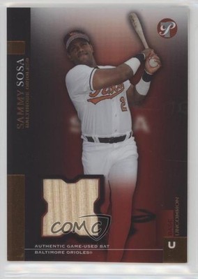 2005 Topps Pristine Base Uncommon Uncirculated 64/100 Sammy Sosa #165 0o9
