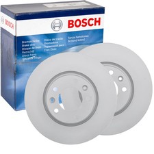 2X BOSCH BREMSSCHEIBEN Ø282,8mm VORNE PASSEND FÜR PEUGEOT 407 508