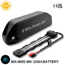 48V 13Ah Ebike Battery Conversion Kit Electric Bike Bicycle Li-ion EVE 30A Poly